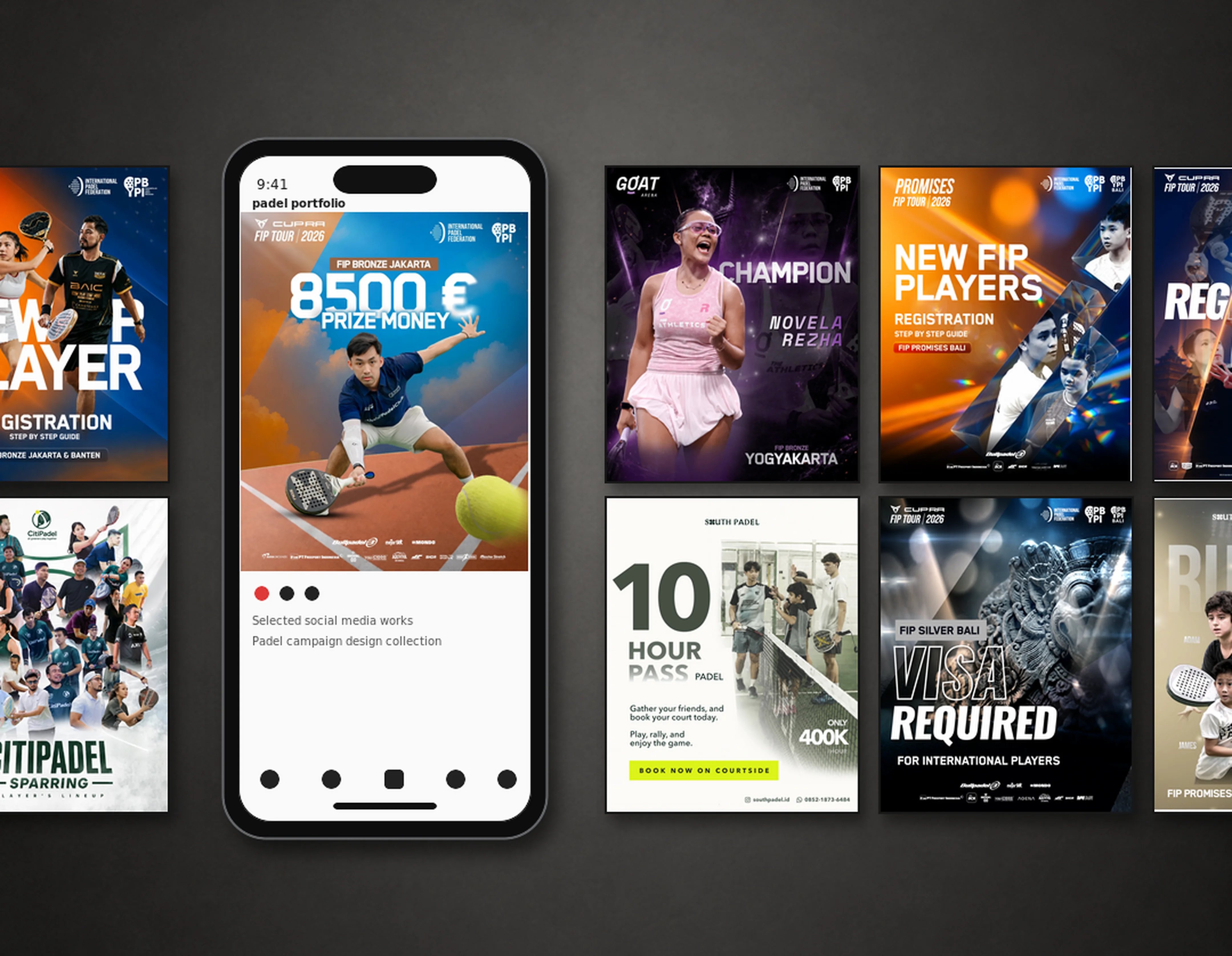 Padel social campaign