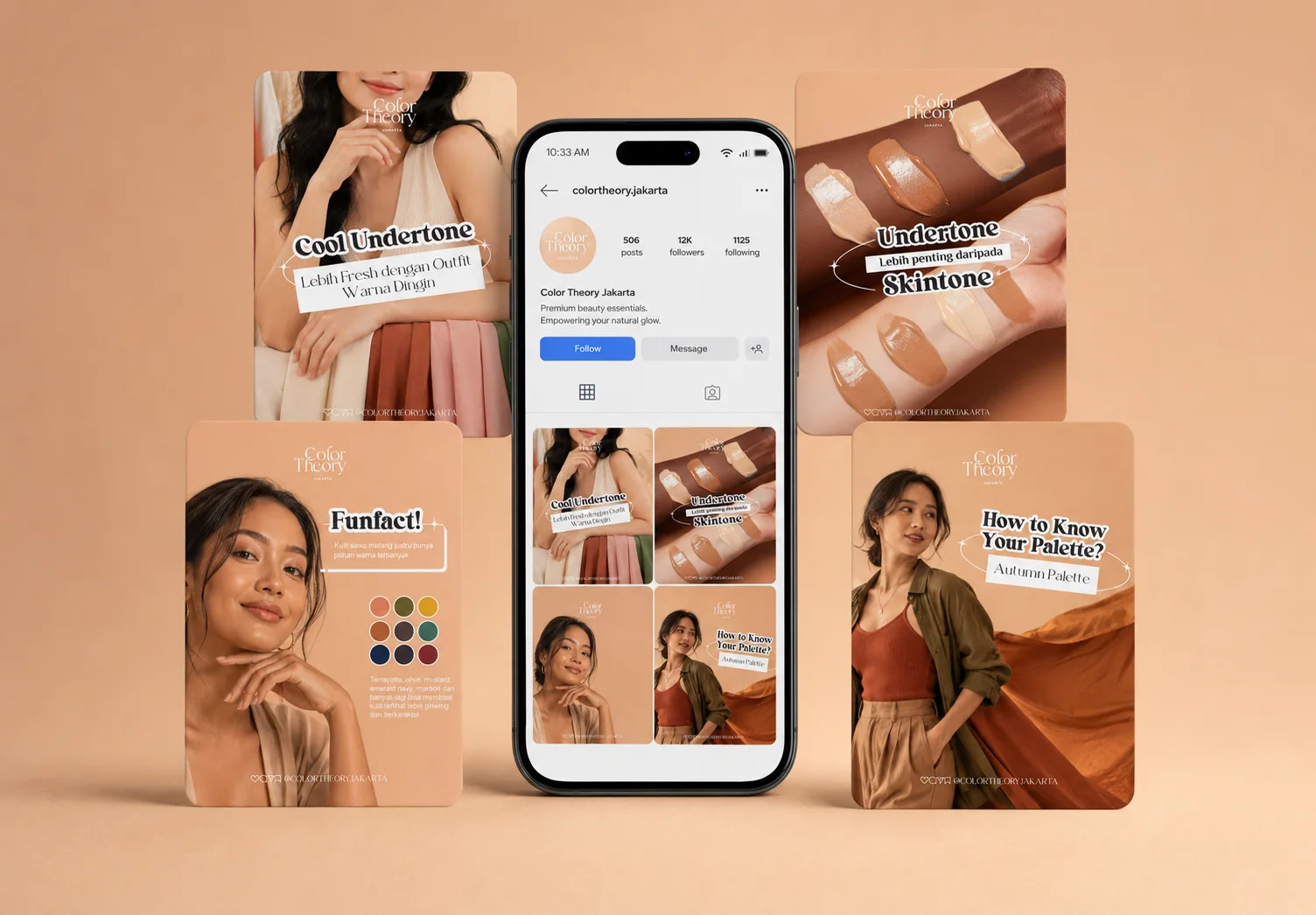 Color Theory social campaign